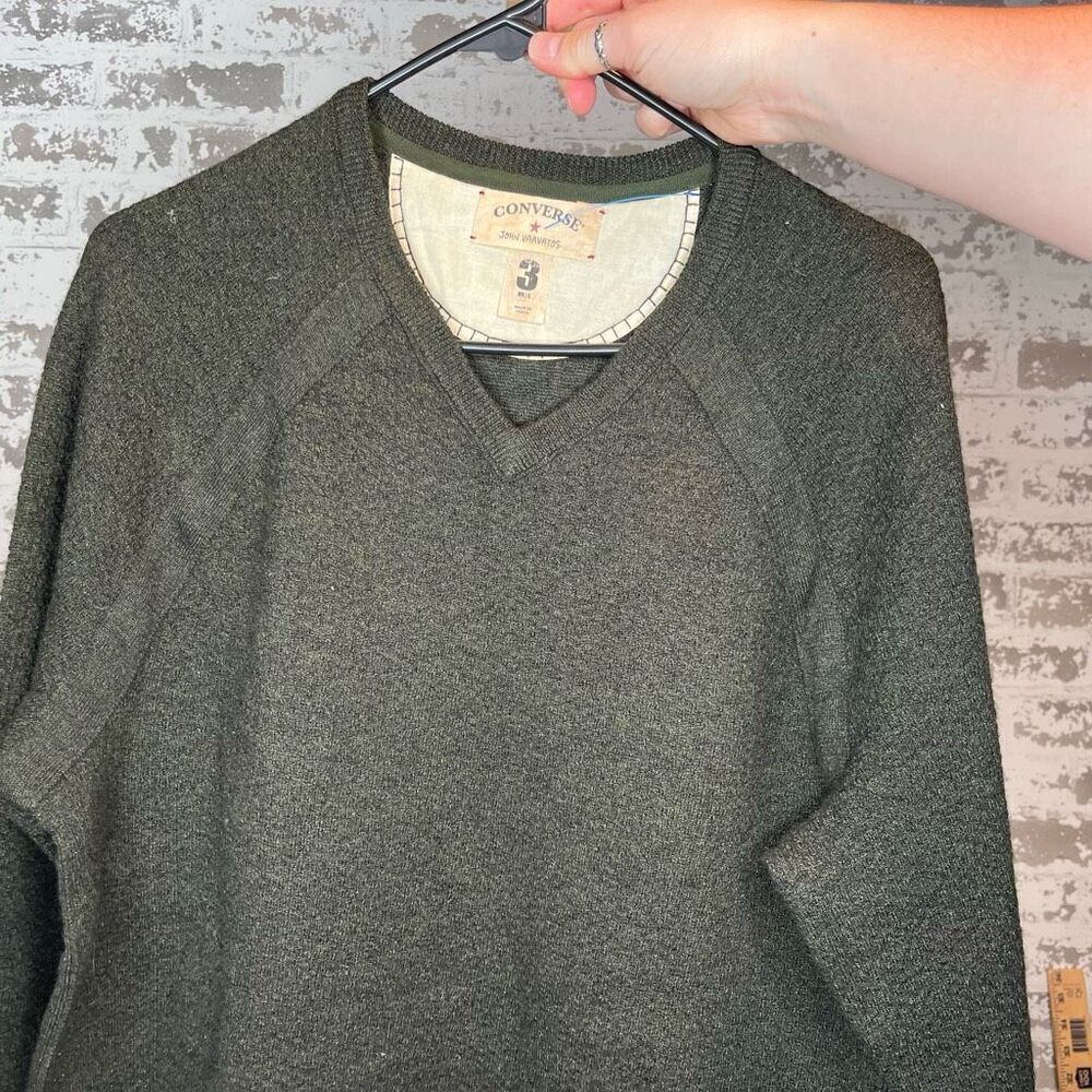 Converse John varvatos | mens vintage merino wool vneck sweater